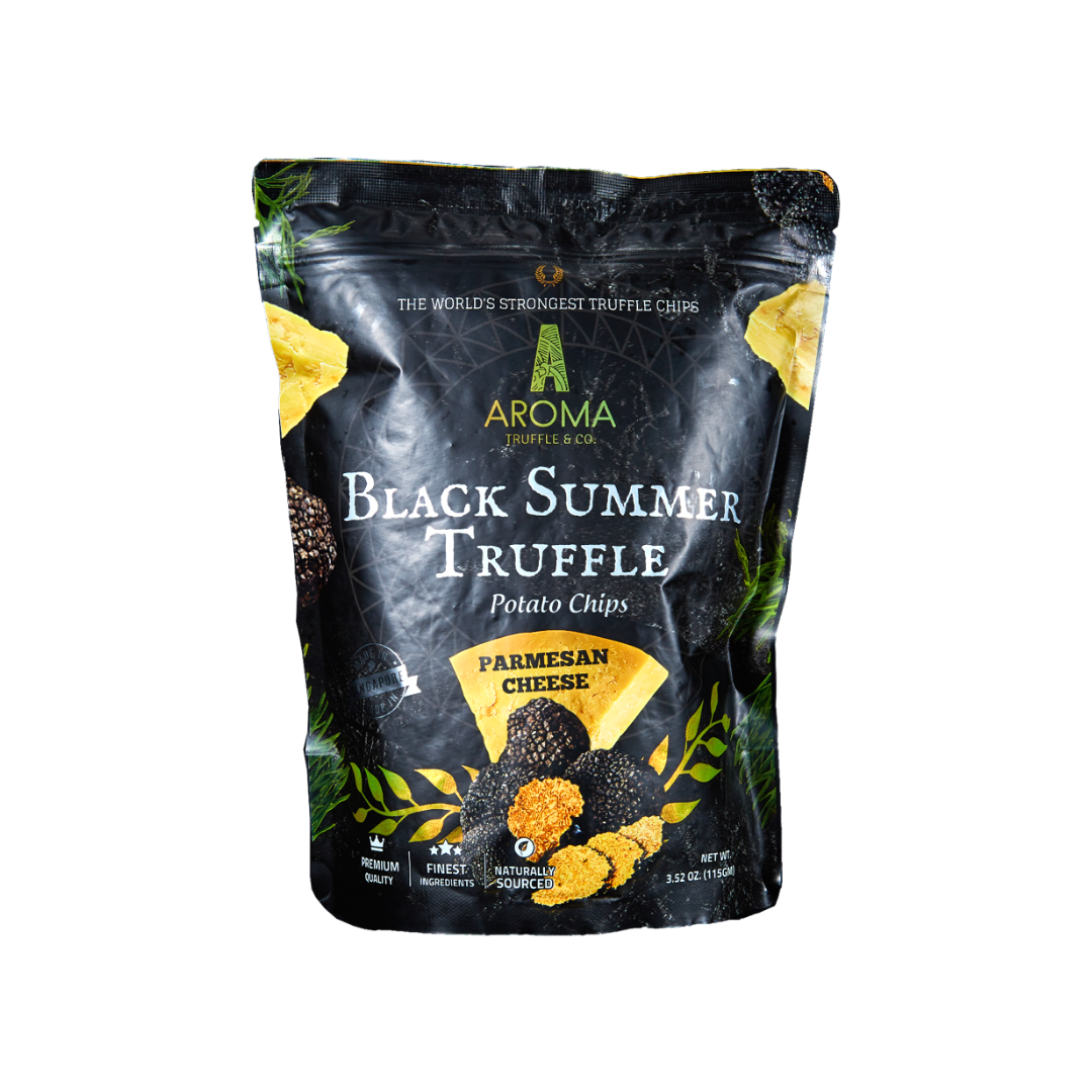 Black Summer Truffle Potato Chips (Parmesan)