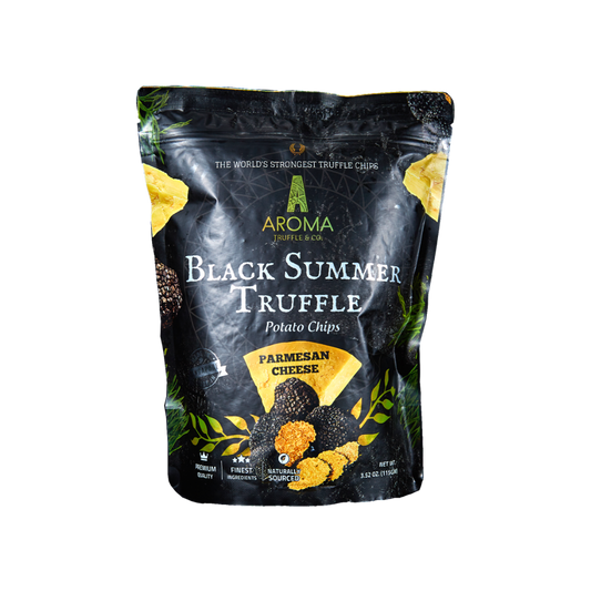 Black Summer Truffle Potato Chips (Parmesan)